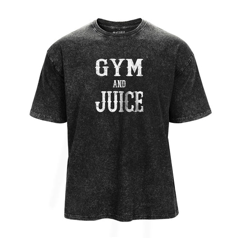 Men's Gym and Juice Washed T-Shirt